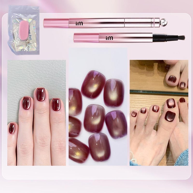 【Cat Eye Nail Art Pen】MR.WISH Nail Art Pen for a Lazy Cat Eye Nail Art Look